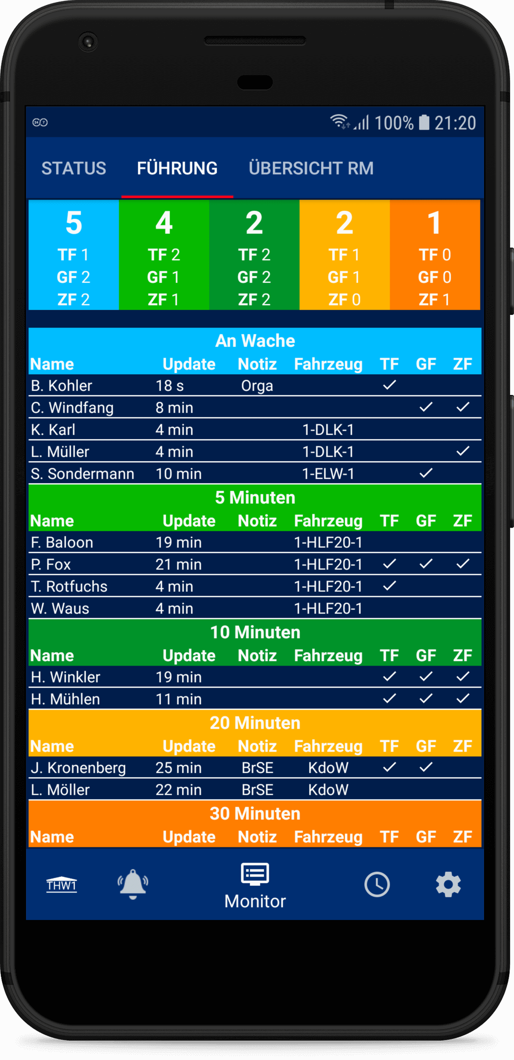 Android Einsatz Alarm Monitor