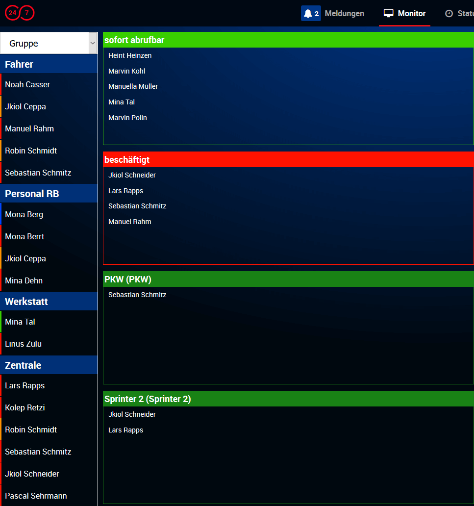 Logistik Unternehmen Personalplanung Mitarbeiter Auftragsbearbeitung